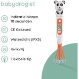 Babydrogist - Digitale Baby Thermometer - Panda - Flexibele Tip - 3 Meetopties