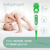 Babydrogist - Digitale Baby Thermometer - Kikker - Flexibele Tip