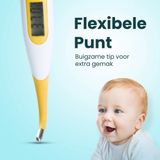 Babydrogist - Digitale Baby Thermometer - Eend - Flexibele Tip - Rectaal, Oksels & Oraal