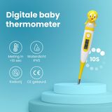 Babydrogist - Digitale Baby Thermometer - Eend - Flexibele Tip - Rectaal, Oksels & Oraal