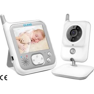 Smart VOX Babyfoon met Camera - Slaapliedjes, Nachtzicht en Intercomfunctie