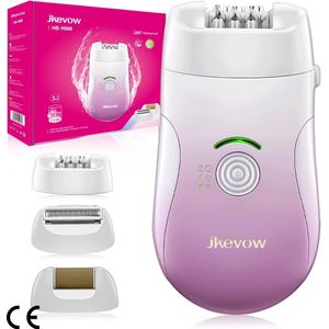 Elektrische Epilator Dames 3-in-1 - Geschikt voor Armen, Oksels, Bikini en Benen - Efficiënte Ontharing en Gladde Huid