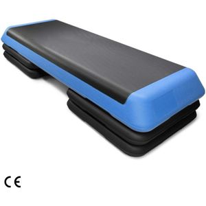 Verstelbaar Aerobic Step Platform met 4 Risers - ideale Fitness Accessoire voor Thuis Trainingen en Workouts - Fitness step - Stepper - Stepbank - Verstelbaar - Fitnessapparaat - Fitness