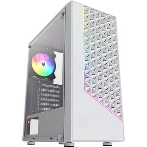 Gaming PC Case ATX Micro-ATX Mini-ITX RGB Voorkant 120mm Ventilator