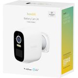 Hombli - Battery Cam - Beveiligingscamera - Draadloos - Wit - 2K Resolutie