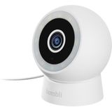 Hombli 2K Compact Model - Beveiligingscamera - Bewakingscamera voor buiten - Nachtzicht Kleur - Bewegingsdetectie - Wit
