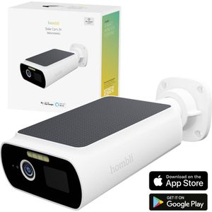 Hombli - Solar Cam - Beveiligingscamera - Zwart - 2K QHD Beeldkwaliteit
