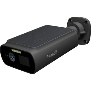 Hombli - Solar Cam - Beveiligingscamera - Zwart - 2K QHD