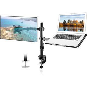 Dubbele monitor arm - Laptop stand - Monitor beugel 13/27 inch