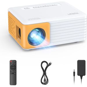 Draagbare Mini Beamer - Mini Projector - Full HD 1080P - Compatibel Met USB/HDMI/AV - Perfect Cadeau