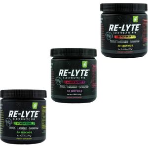Re-Lyte | Mix Electrolyte Drink Mix | Voordeelpakket | 3 x 195 gram