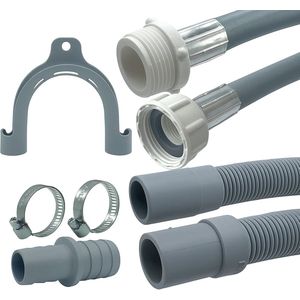 Fixem - Verlengslang Set - 3.5M - Witgoed Accessoires
