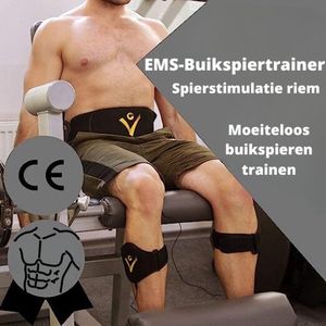 EMS Buikspieren Trainer Elektrisch - Spierstimulator - Afvallen - Ab Trainer - Sixpack Trainer - Armen - Dijen