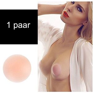 CHPN - Tepelcover - Tepelcovers - Cover voor tepels - Lichtroze - Tepels verbergen - Zelfklevend - Herbruikbaar - Tepelsticker - One size