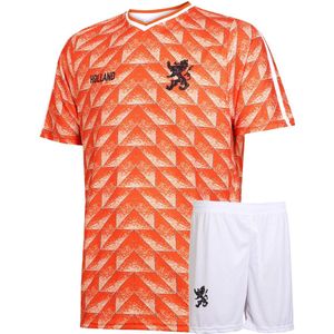 EK 88 - Voetbaltenue - Oranje - Voetbaltenue Kinderen - Shirt en Broekje - Jongens en Meisjes