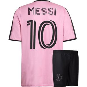 Miami - Voetbaltenue - Roze - Messi Tenue Thuis - 2024-2025 - Shirt en Broekje