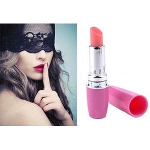 Lipstick Vibrator I Mini Vibrator I Lippenstift Vibrator voor Vrouwen I Clitoris en G Spot Stimulatie I Roze