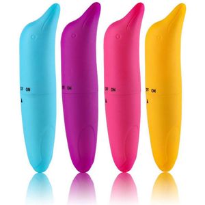 Mini Dolfin Vibrator I Mini Vibrator I Vibrator voor Vrouwen I Clitoris en G Spot Stimulatie I Dolfijn I Roze