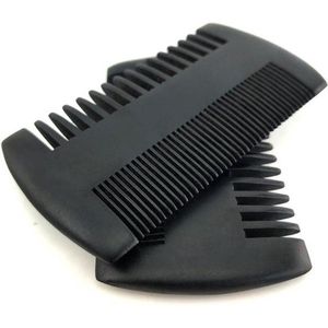 Beard Comb I Baardkam I Baardverzorging I Baard Styling Tool I Baardkam Dubbelzijdig I Zwart