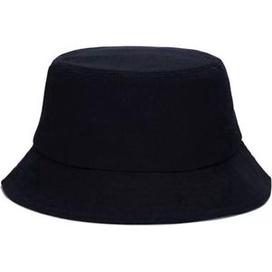 Bucket Hat I Zonnehoed I Hoedje UV I Maat 56 t/m 58 cm I Zwart