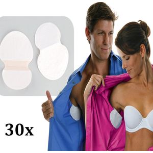 Anti Zweet Okselpads I Anti Transpirant Okselpads I Anti Zweet I Tegen Okselzweet I Wegwerp I 30 Stuks