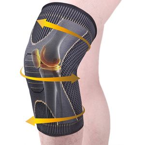 Compressie Knie Brace Koper Infused I Kniesteun I Kniebeschermer I Kniebandage I Knee Support I 1 Stuk I Maat L