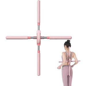 Yoga Stick - Yoga - Stretcher - Postuur Corrector - Posture Corrector - Roze - Rug Kraker