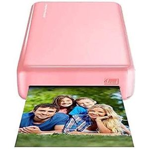 Elysium - Foto Printer - Fotoprinter Voor Smartphone - Mobiele Fotoprinter - Fotoprinter Mobiel - Roze