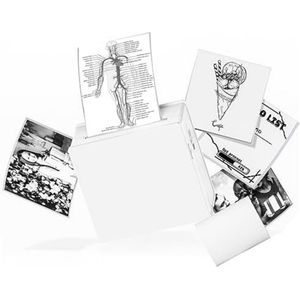 Elysium - Foto Printer - Fotoprinter Voor Smartphone - Mobiele Fotoprinter - Fotoprinter Mobiel - Wit