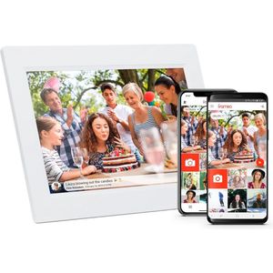 Equivera Digitale Fotolijst - WiFi - 10.1 inch - HD IPS - 16GB