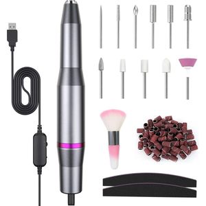 Equivera Elektrische Nagelvijl - Nagelfrees - Manicure - Pedicure - Ook Voor Gel Nagels - Perfecte Nagelverzorging