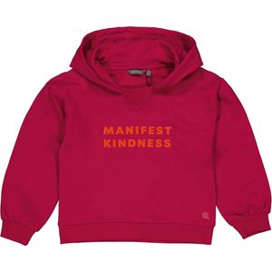 Quapi Meisjes hoodie - Dianne - Roze rood