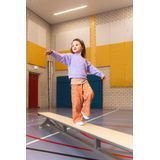 Quapi - Meisjes broek - Doris - AOP Oranje bloemen