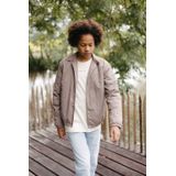 LEVV - T-shirt - Beige - Katoen - Korte Mouwen