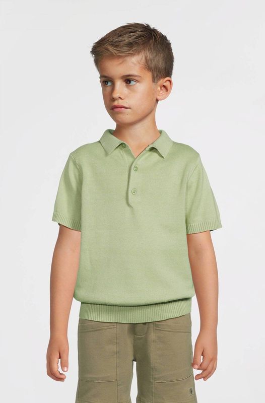 LEVV - RICK - T-shirt - Mintgroen - Katoen - Korte Mouwen