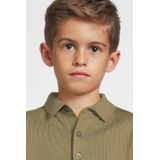 LEVV - T-shirt - Olijfgroen - Regular Fit - Korte Mouwen - Stijlnaam RICK