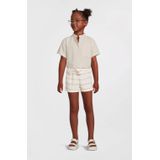 LEVV - RIONA - T-shirt - Ecru - Viscose/Linnen