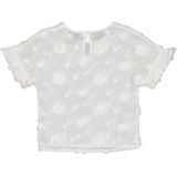 LEVV - Little - Top - Wit - Katoen - Korte Mouwen