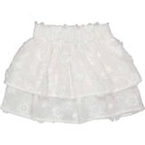 LEVV - SONJA - Rok - Wit - Katoen - Broderie Details