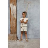 LEVV - SYDNEY - Casual Shorts - Ecru - 100% Katoen