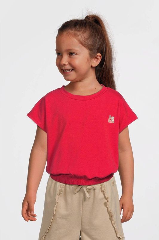 Quapi - FEMKE - T-shirt - Rood