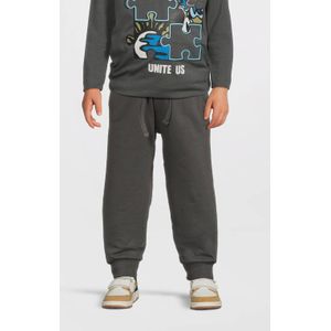 Quapi - Casual Broek - Grijs - Katoen - Regular Fit