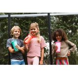 Quapi - T-shirt - Rood en Ecru - Meisjes