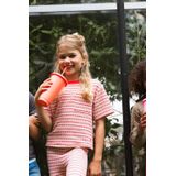 Quapi - T-shirt - Rood en Ecru - Meisjes