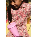 Quapi - FINETTE - Blouse - Beige - Rood - Ecru