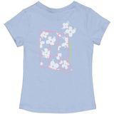 Quapi - T-shirt - Lichtblauw - Katoen/Elastaan