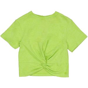 Quapi - T-shirt - Appeltjesgroen - Katoenmix