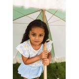 Quapi - T-shirt - Pastel Blue - Katoen