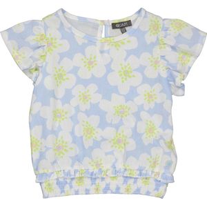 Quapi - T-shirt - Pastel Blue - Katoen