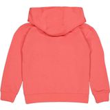 Quapi - FINCE - Hoodie - Rood - Regular Fit - 95% Katoen, 5% Elastaan